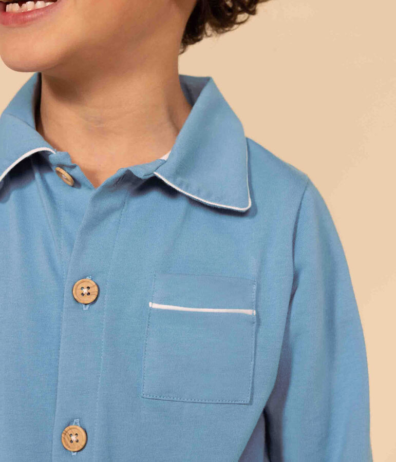 Boys' Jersey Pyjamas blue