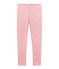 Little girl's wool and cotton leggings CHEEK pink/MARSHMALLOW white