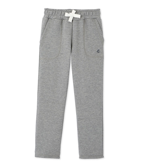 Boy's fleece pants SUBWAY CHINE grey