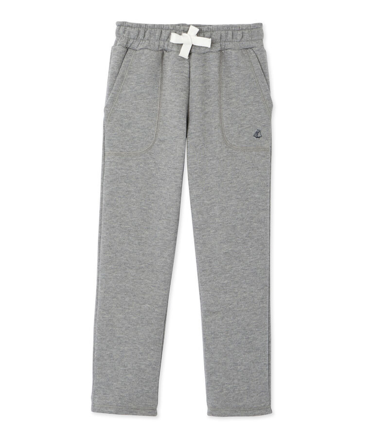Boy's fleece pants grey