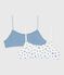 Children's apple print cotton bra tops variante 1