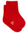 Mixed baby's ribbed socks TERKUIT red