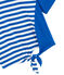 Short-sleeved T-shirt PERSE blue/MARSHMALLOW white