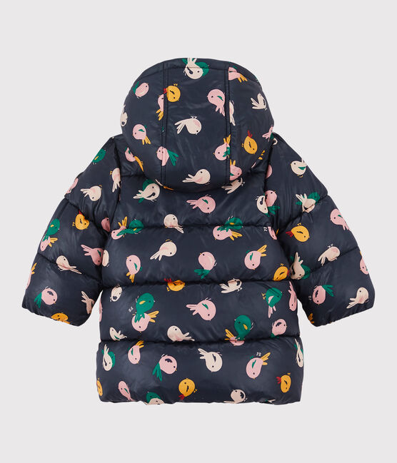 Babies' Polyamide Jacket SMOKING blue/MULTICO white