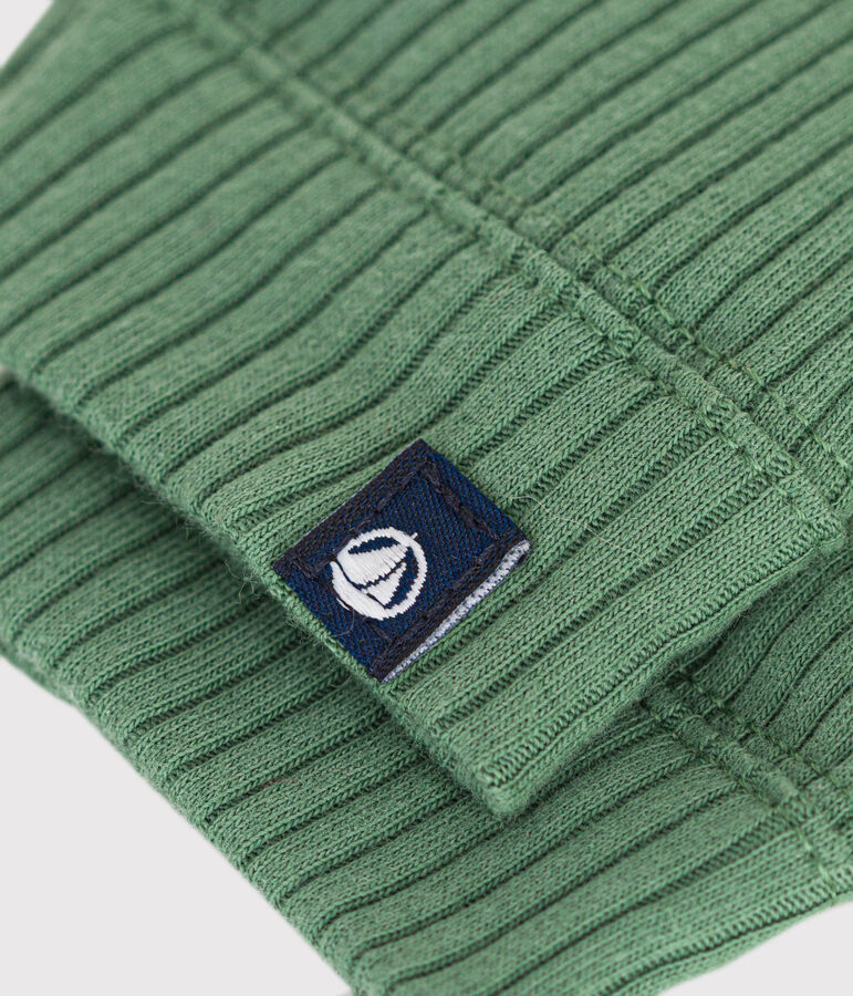 Babies' cotton leggings green