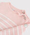 Girls' Wool/Cotton Jumper MINOIS pink/MARSHMALLOW white