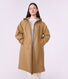 Women's long raincoat in two colours