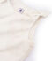 Girls' Sleeveless Top MARSHMALLOW white/COPPER pink