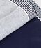 Pack of plain cotton and elastane boxers for children variante 1