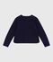 Women's plain cotton cardigan SOIR