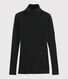 Women's Wool/Cotton Blend Polo Neck