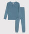 Children's Unisex Cotton/Lyocell Pyjamas ROVER blue