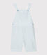 Baby Boys' Striped Short Dungarees