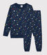 Children's Starry Fleece Pyjamas