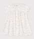 Babies' Organic Cotton Gauze Short-Sleeved Dress