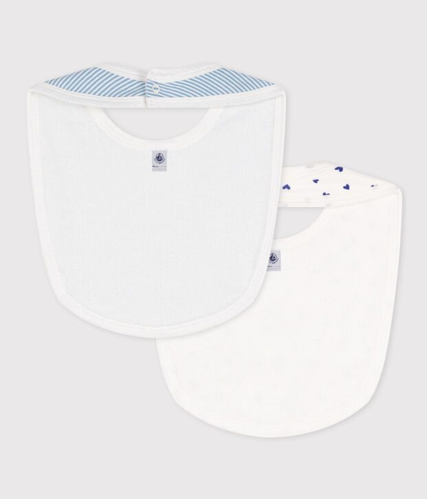PACK OF 2 COTTON BABY BIBS multicolor