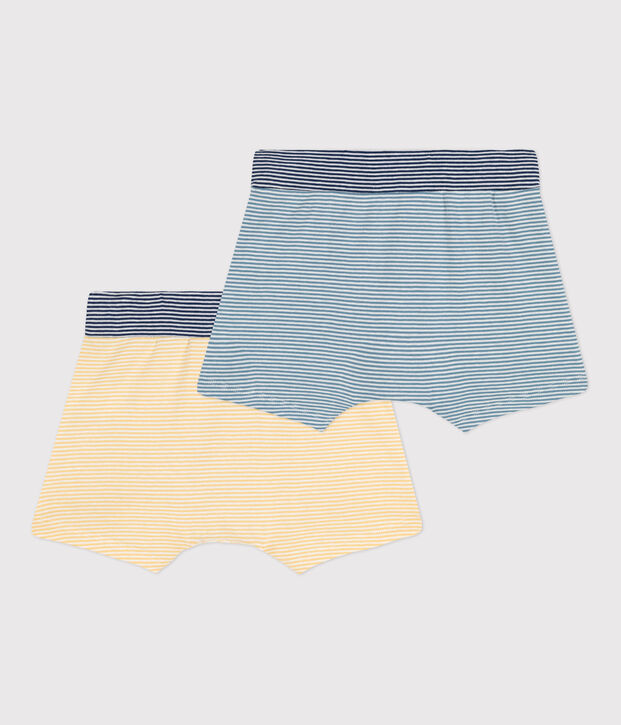 Boys' Pinstriped Boxer Shorts - 2-Pack multicolor