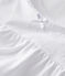 Girls' White Fine Cotton Nightdress ECUME white