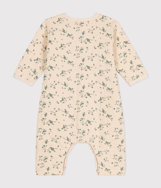 Babies' Quilted Tube Knit Jumpsuit AVALANCHE /HERBIER