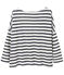 Women's linen sailor top LAIT white/SMOKING blue