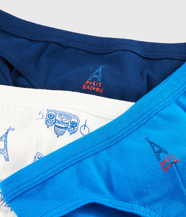 Boys' Paris Briefs - 3-Piece Set multicolor