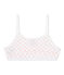 Girl's print bra ECUME white/VENUS pink/MULTICO