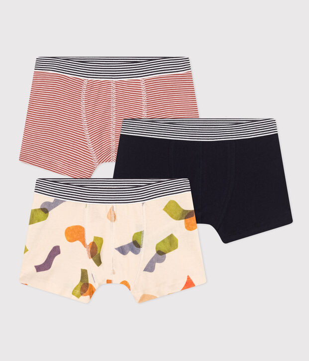 Children's Cotton Boxers - 3-Pack multicolor