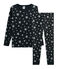 Boys' Snugfit Ribbed Pyjamas CAPECOD grey/ARGENT grey