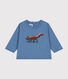Babies' long sleeved T-shirt in fine jersey