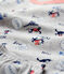 Boys' Paris Print Organic Cotton Pyjamas BELUGA grey/MULTICO white
