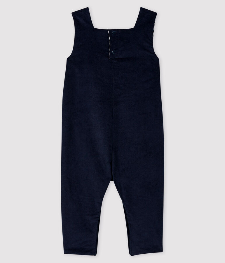 Baby boy's long playsuit SMOKING blue