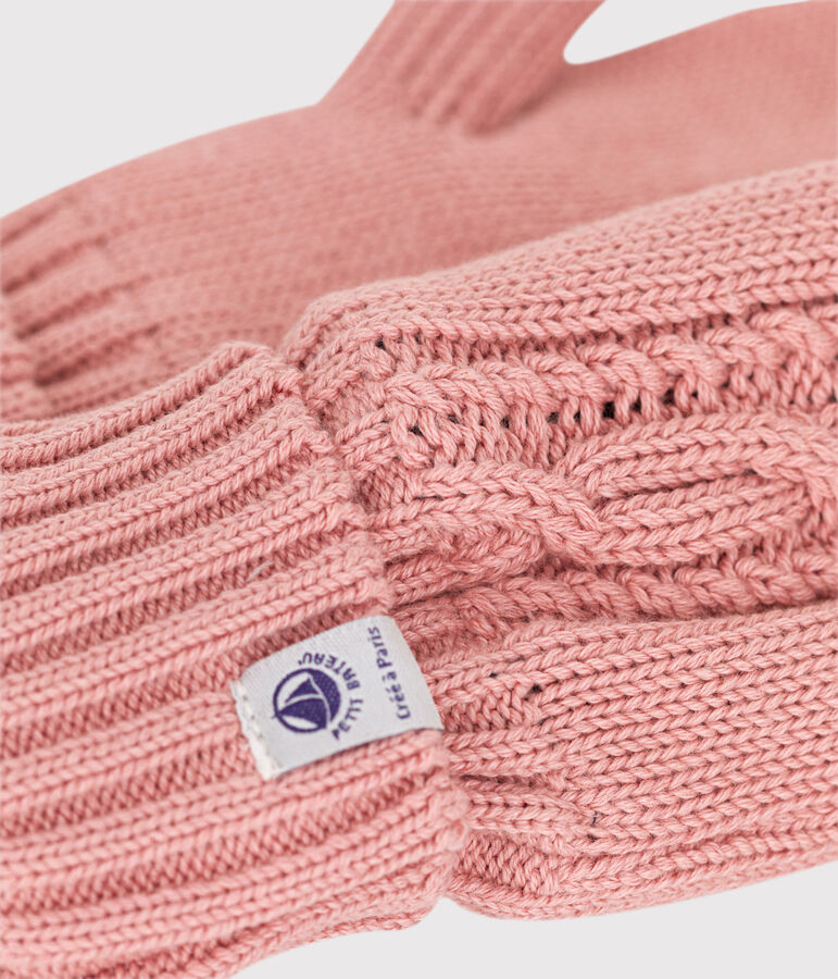 Unisex Children's Mittens pink