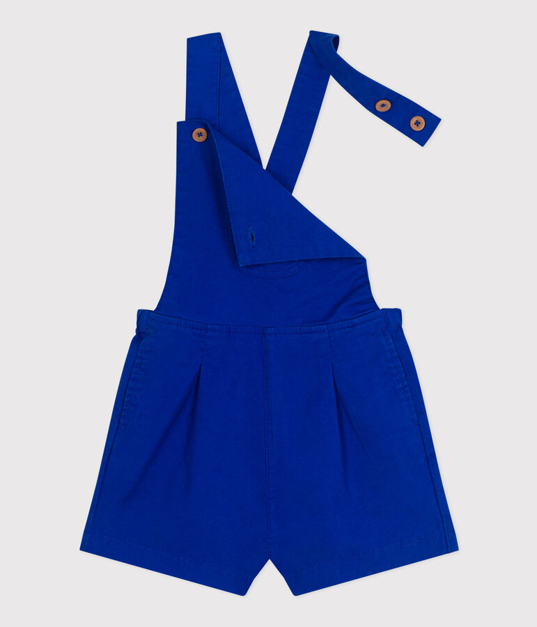 Girls' Short Dungarees blue