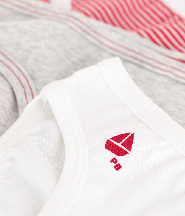 Girls' cotton briefs - 3-Pack multicolor