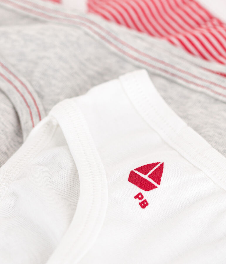 Girls' cotton briefs - 3-Pack multicolor