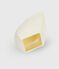 Babies' silicone boat bath toy MARSHMALLOW white