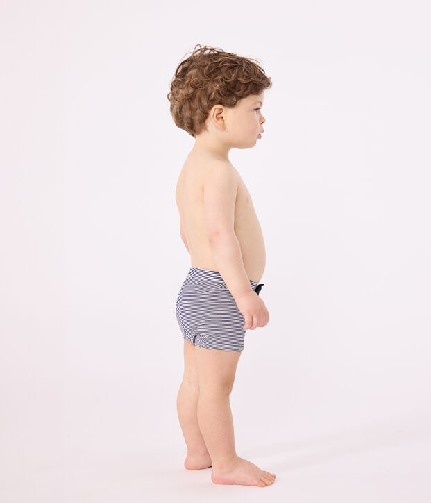 Babies' Swim Shorts blue/white