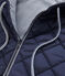 Unisex Warm Long Windbreaker SMOKING blue