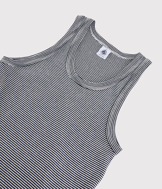 Women's Iconic Vest SMOKING blue/MARSHMALLOW white
