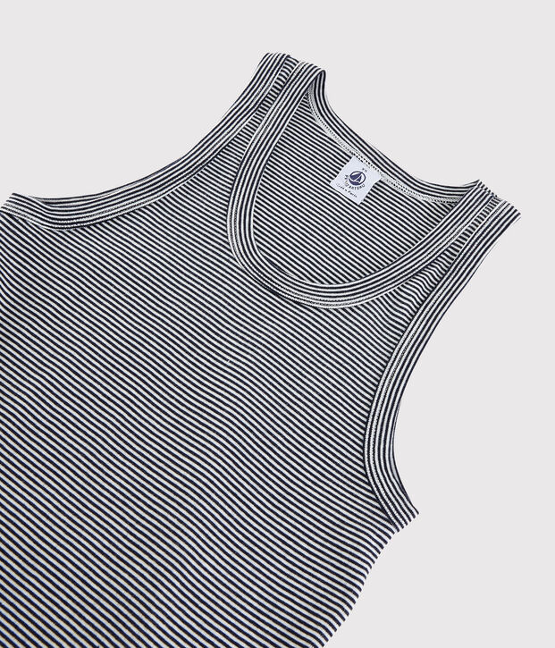 Women's Iconic Vest blue/white