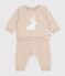 Patterned knitted set for babies PAIN