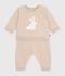 Patterned knitted set for babies PAIN
