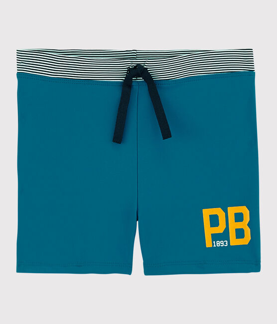 Boys' Recycled Swimming Trunks MYKONOS blue