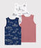 Boys' Paris Print Vests - 3-Pack variante 1