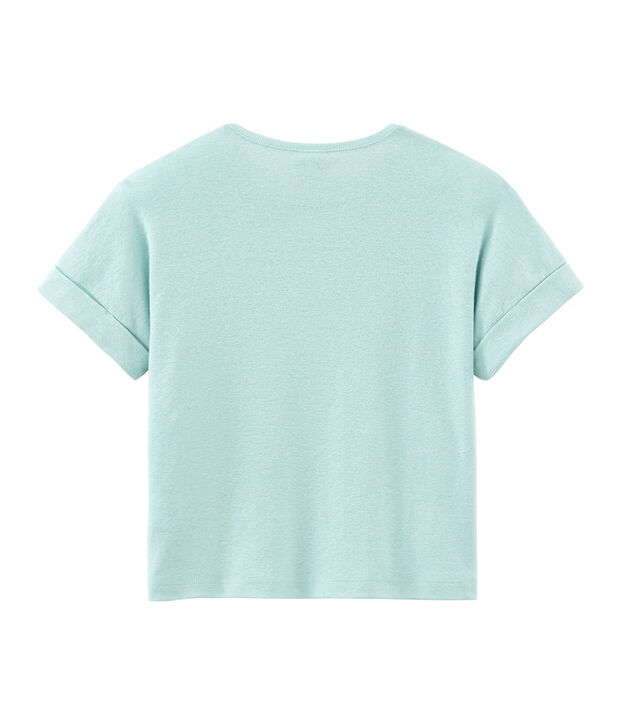 Girls' Short-sleeved T-shirt blue