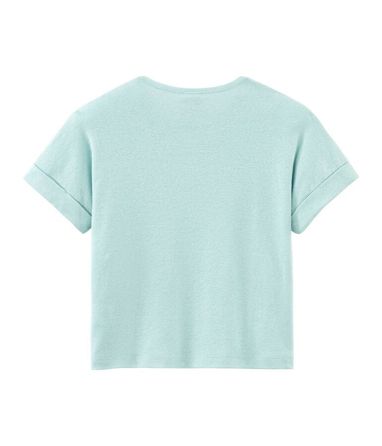 Girls' Short-sleeved T-shirt blue
