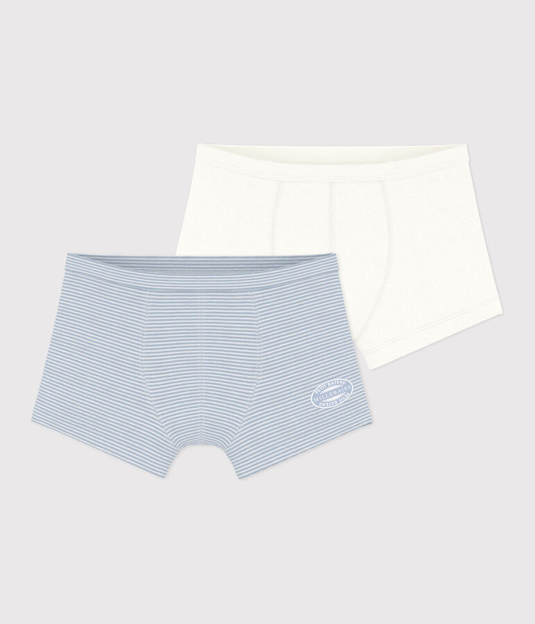 Children's cotton boxers - 2-pack multicolor