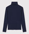 Women's Iconic Cotton Cocotte Stitch Undershirt SMOKING blue