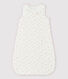 Babies' Organic Cotton Cherry Pattern Sleeping Bag with Little Collar
