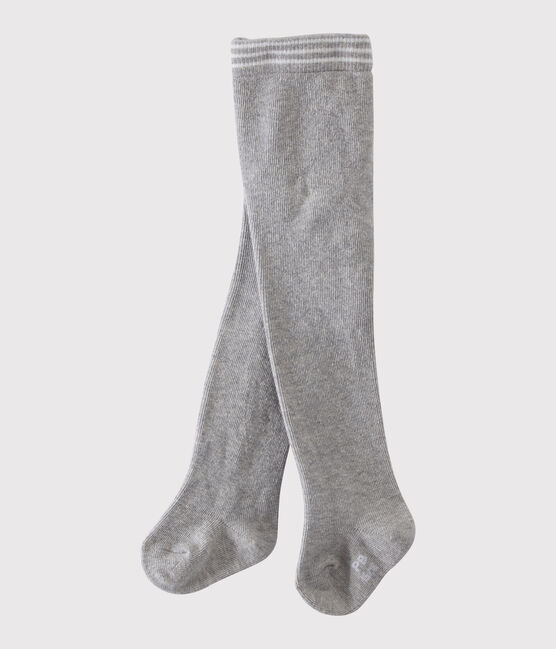 Baby Girls' Tights BELUGA CHINE grey